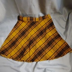 Urban Outfitters Cooperative Plaid Mini Skirt